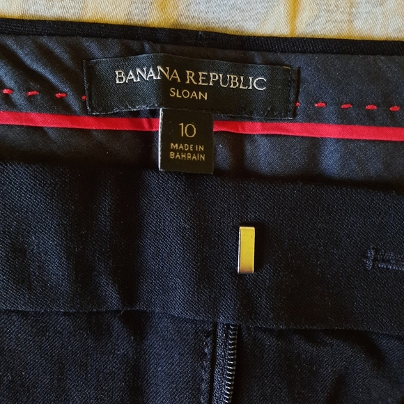 Banana Republic black pants size 10 - Picture 6 of 9